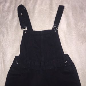 Black pants overalls!